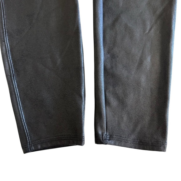 Spanx Faux Leather Leggings in Black Size XL - Picture 5 of 10